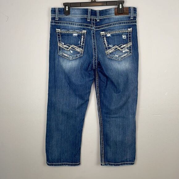 BKE Mid Rise Dakota Capri/Crop Jeans. Size 29. - Picture 7 of 14